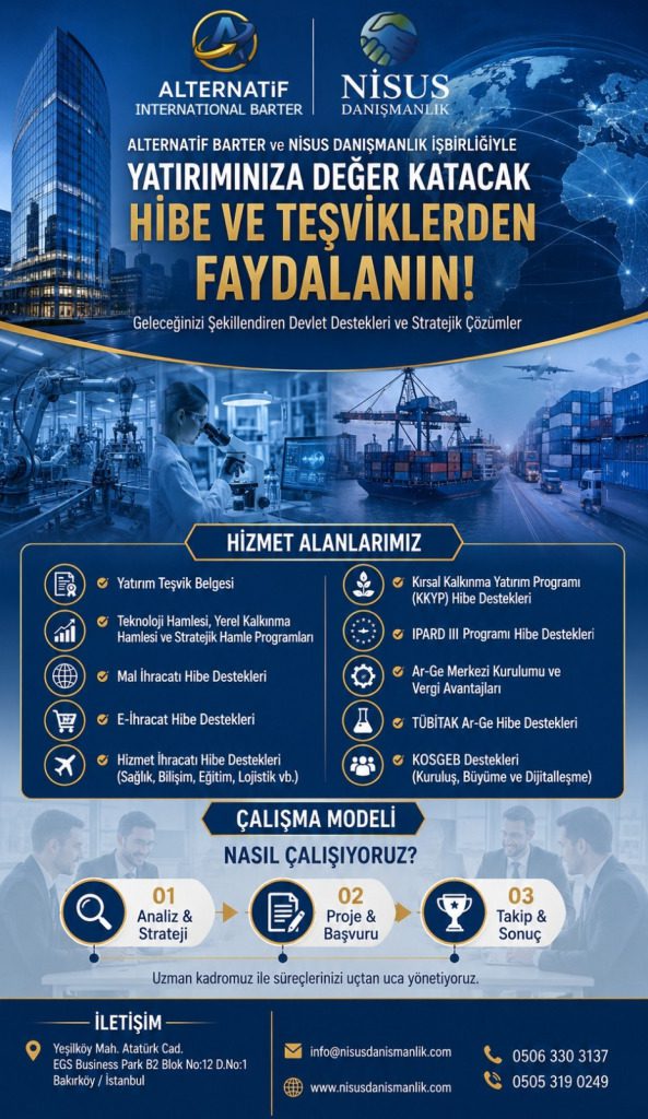 Barter Hibe Teşvik Desteği: Nisus Danışmanlık İşbirliği
