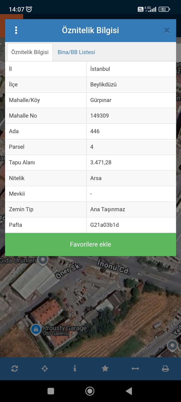 ADNAN KAHVECİDE KONUT + TİCARİ 135 MİLYON TL