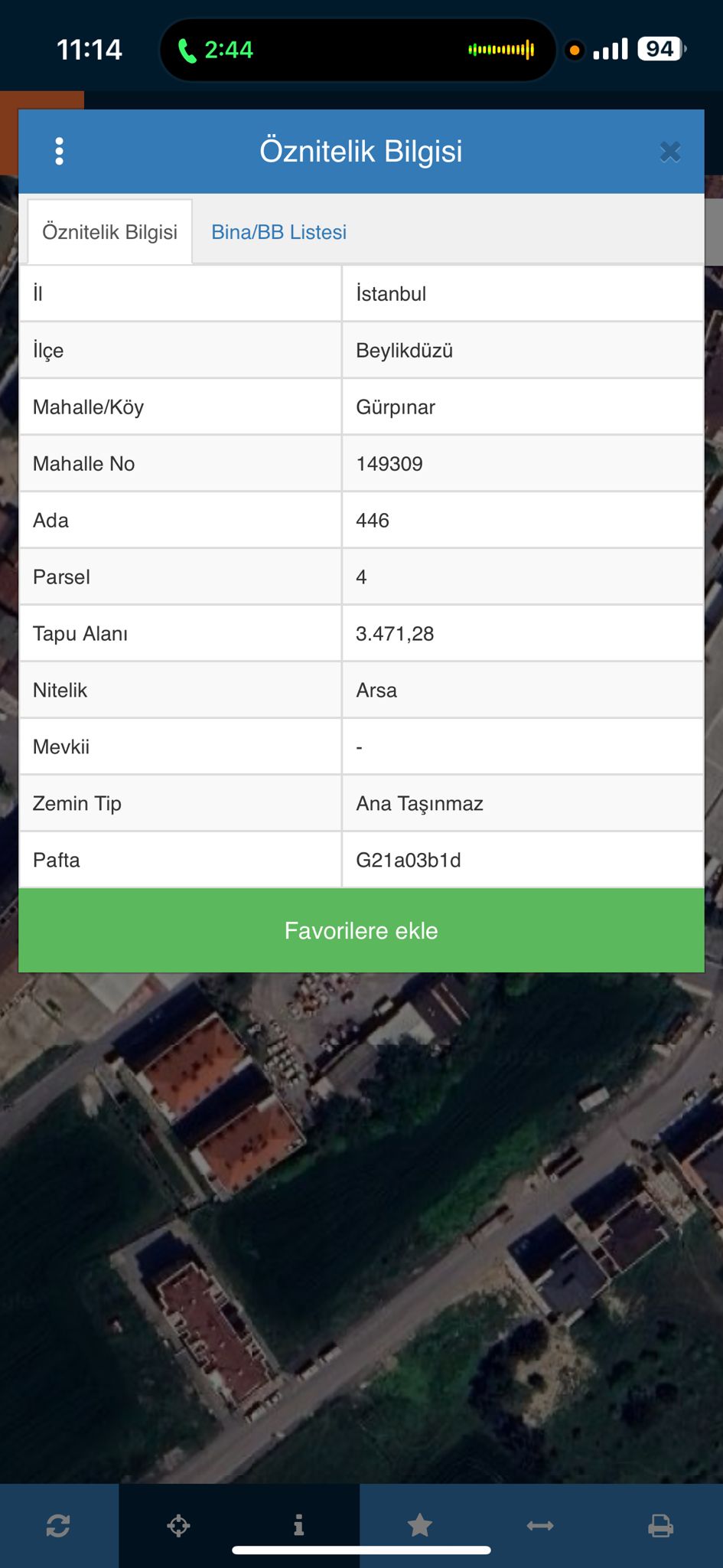 BEYLİKDÜZÜ GÜRPINAR ARSA 3.500.000$ USD