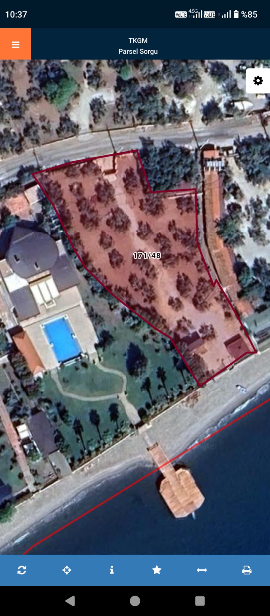 ÇANAKKALE AYVACIK SAZLI ARSA