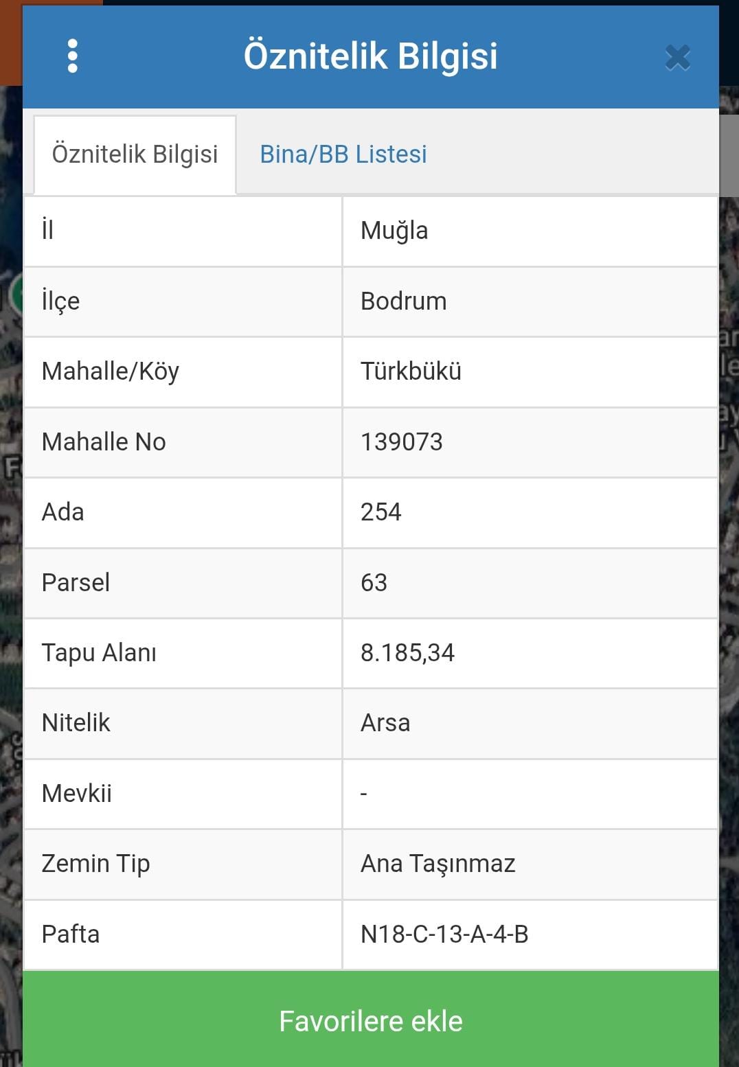 BODRUM TÜRKBÜKÜ İMARLI KISMİ DENİZ MANZARALI VİLLA