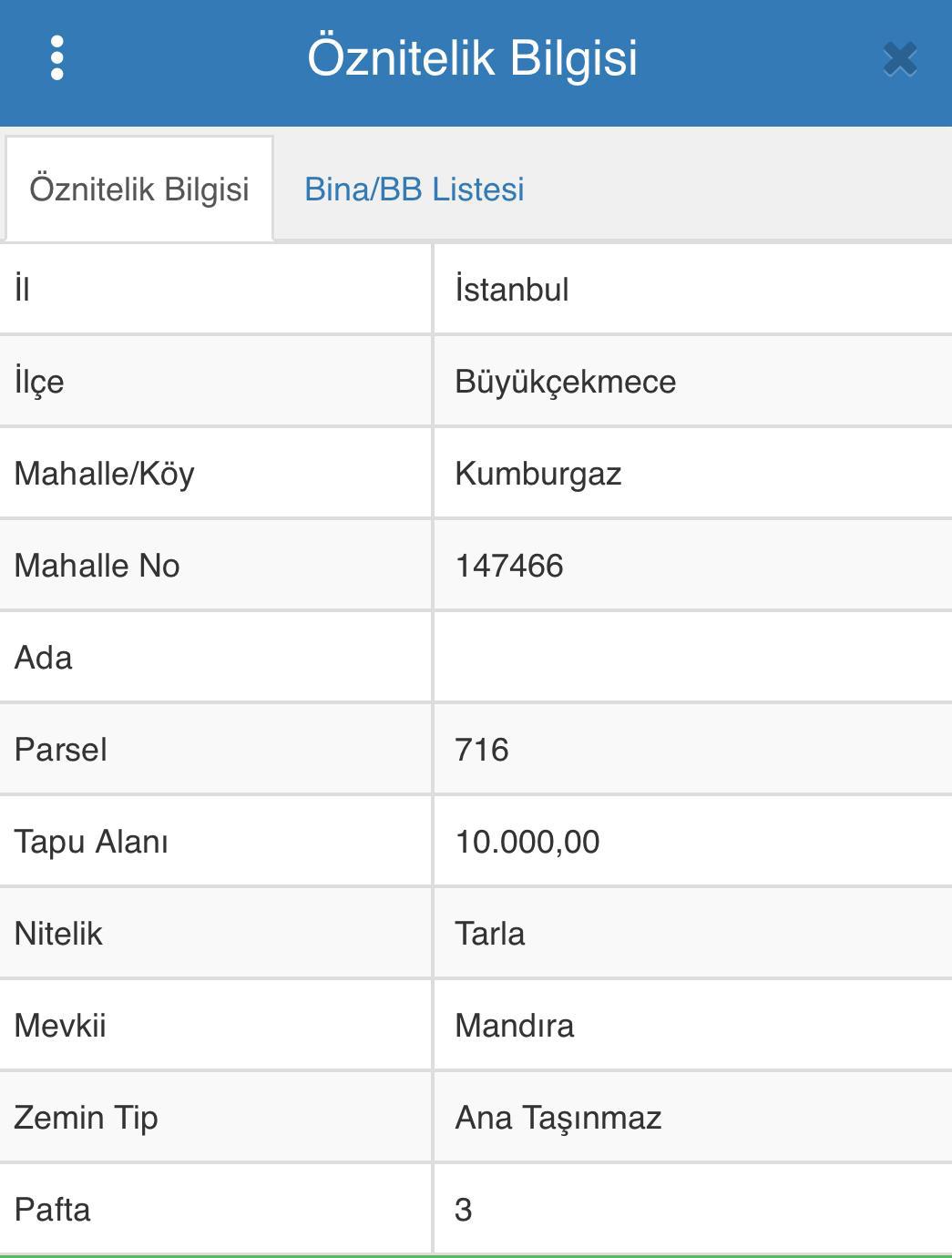 İSTANBUL BÜYÜKÇEKMECE KUMBURGAZ TARLA 60 M ACİL
