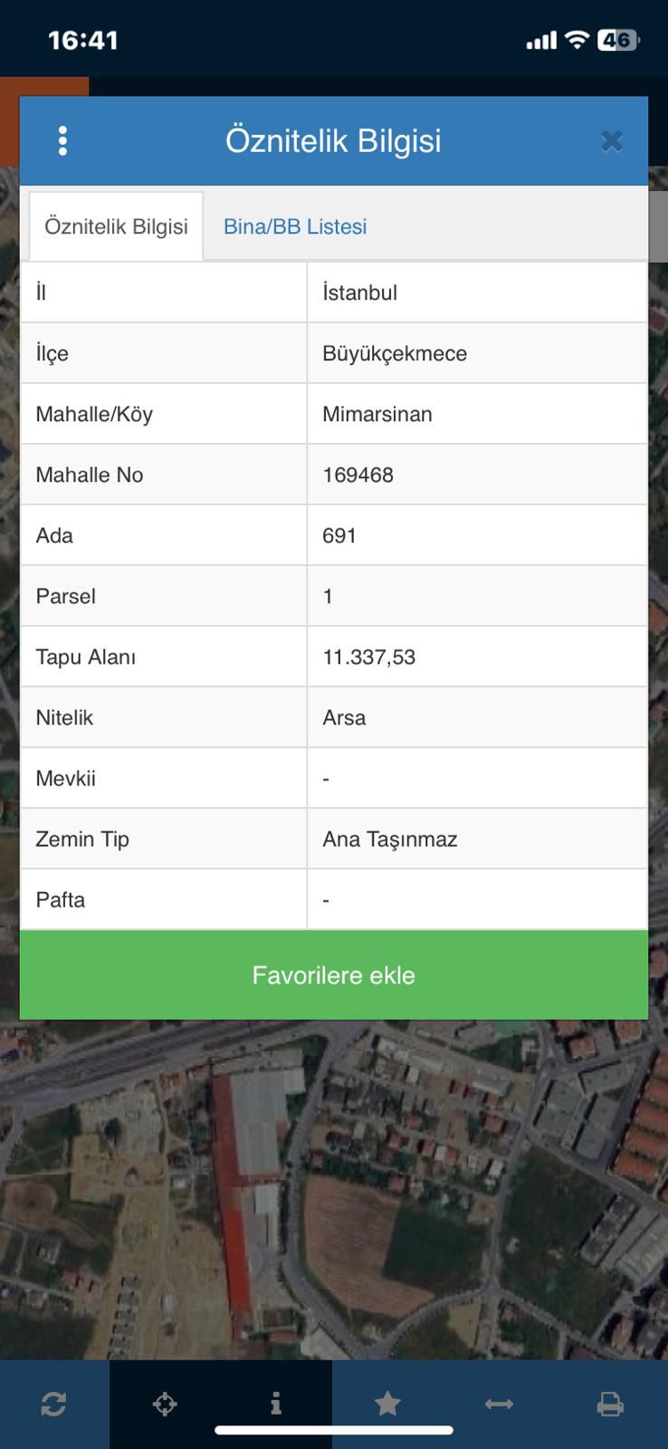 İSTANBUL BÜYÜKÇEKMECE MİMARSİNANDA 750 M SATILIK ARSA
