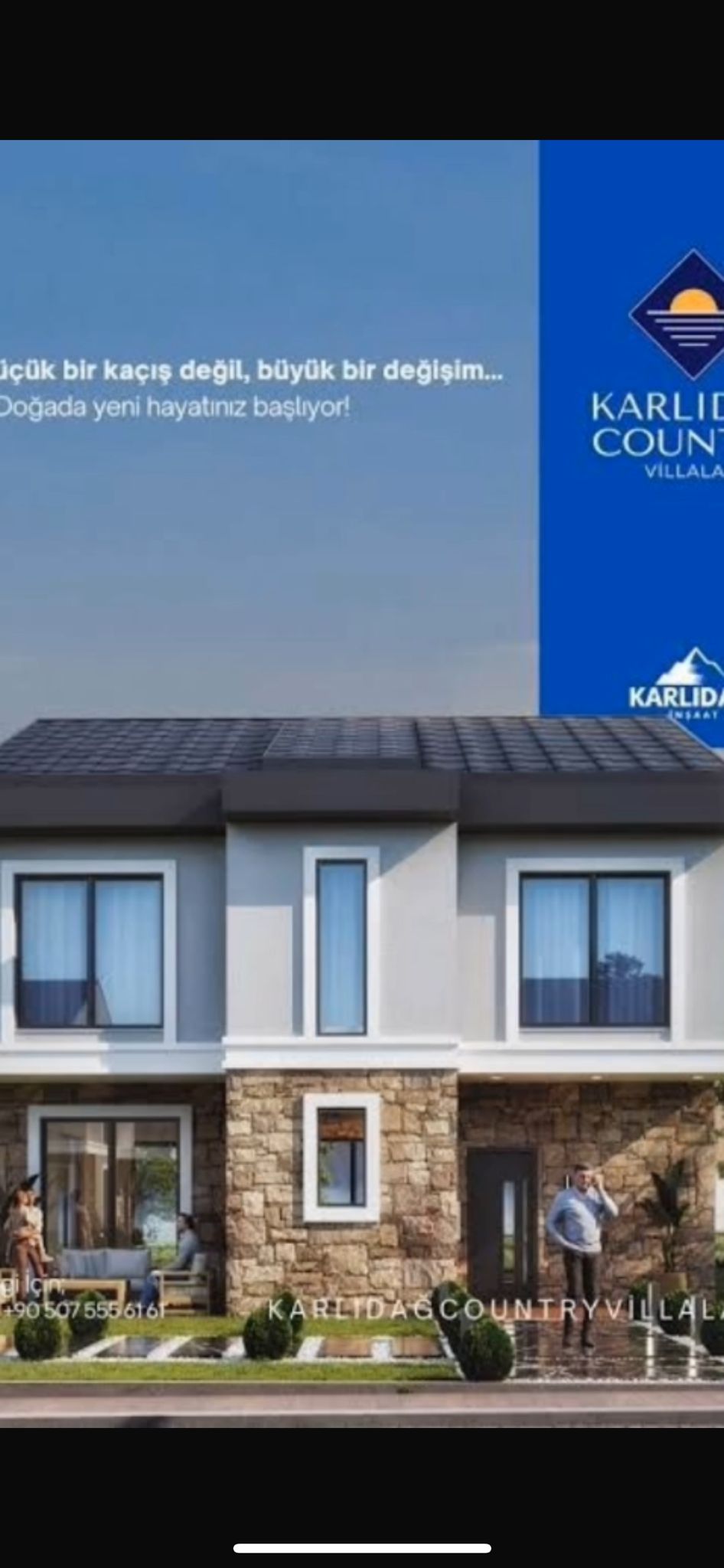 KARLIDAĞ VİLLALARI 12.5 MİLYON