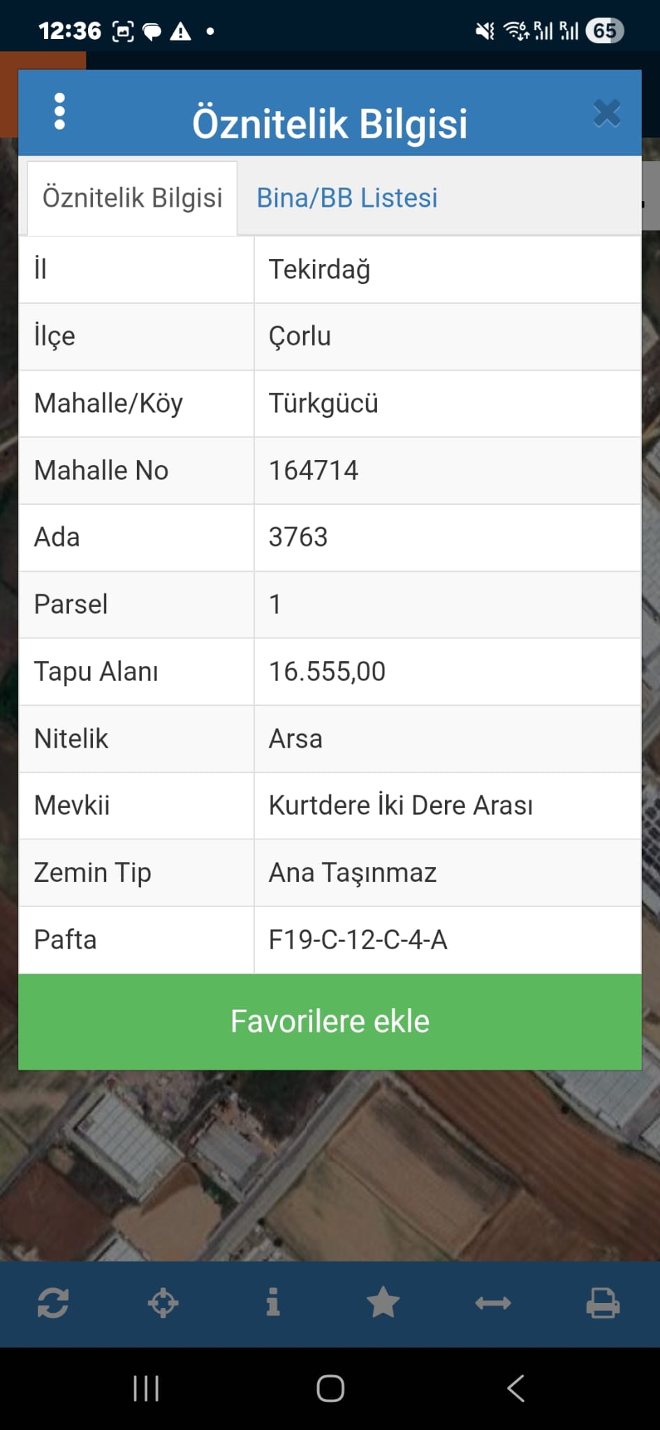 TEKİRDAĞ/ ÇORLU ARSA