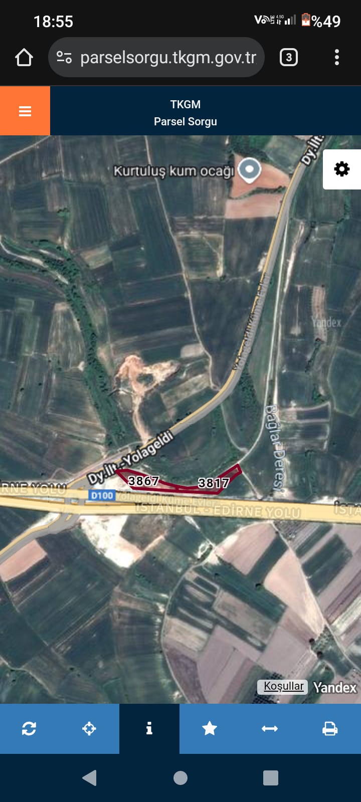 EDİRNE HAVSA YOLAGELDİ 1,5M