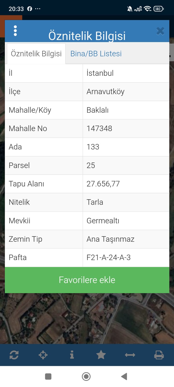 İSTANBUL ARNAVUTKÖY 4 TAPULU 102 DÖNÜM
